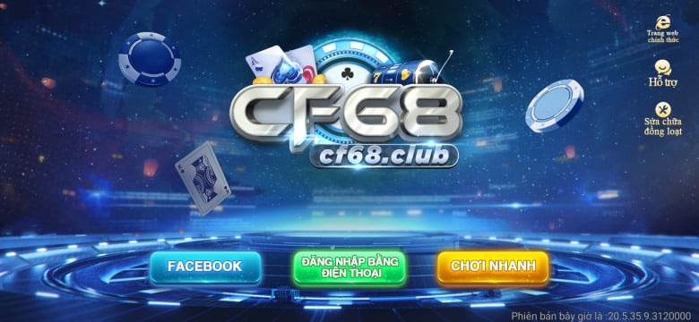 CF68 - Cổng game bài đổi thưởng đa tính năng - Ảnh 1