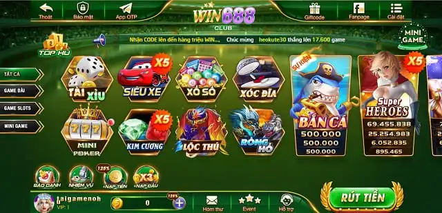 Win688 Club - Cổng game hàng đầu Việt Nam, thưởng siêu to - Ảnh 2